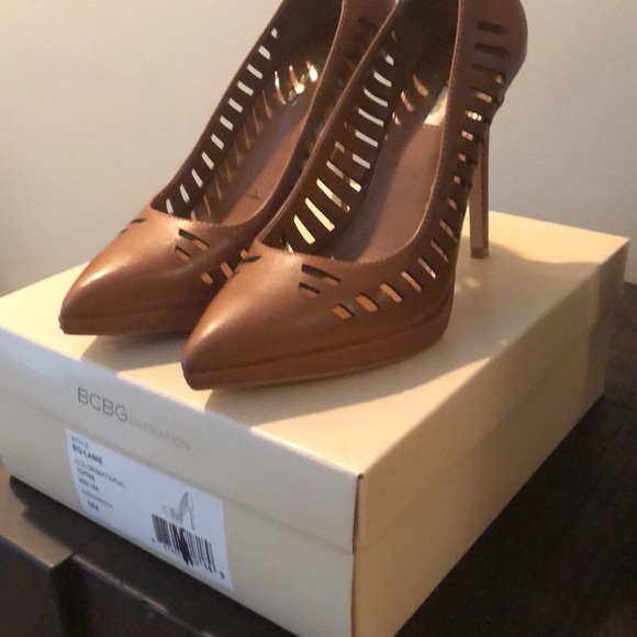 BCBGeneration Shoes - BCBG Tan High-heel